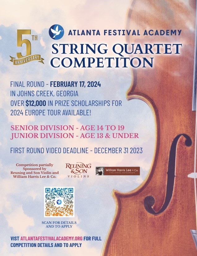 Quartet Competition Poster
